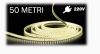 Strip LED 220V 2835-104 LED/m da 50 Metri bianco caldo 3000K IP68 12W/m
