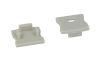 Coppia TAPPI plastica TC1715 per Profilo Alluminio PLE1715