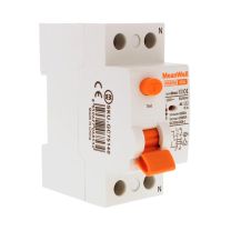 MeanWell RCCB Interruttore Differenziale Puro Tipo AC 1P+N 2M 10000A 30mA 40A AC 230V IP20 IEC61008-1