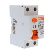 MeanWell RCCB Interruttore Differenziale Puro Tipo AC 1P+N 2M 6000A 30mA 63A AC 230V IP20 IEC61008-1