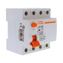 MeanWell RCCB Interruttore Differenziale Puro Tipo AC 3P+N 4M 10000A 30mA 63A AC 400V IP20 IEC61008-1 Novità
