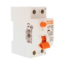 MeanWell RCCB Interruttore Differenziale Puro Tipo A 1P+N 2M 10000A 30mA 40A AC 230V IP20 IEC61008-1 Novità