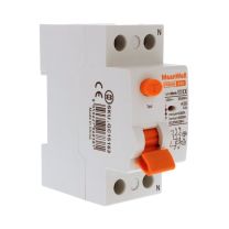 MeanWell RCCB Interruttore Differenziale Puro Tipo A 1P+N 2M 10000A 30mA 63A AC 230V IP20 IEC61008-1 Novità