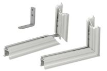 Staffa Giunz. Ang. Verticale STANGVERT2620 per Profilo Alluminio PLI2620