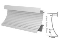 Profilo Alluminio Incasso Parete 1 Metro PLI5003 per Strip LED