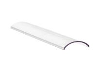 Copertura 1 Metro COP1616 TONDA TRASP per profilo Alluminio PLA1616