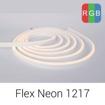 Flex Neon LED 1217 RGB  da 5 metri IP67 24V FRONTALE