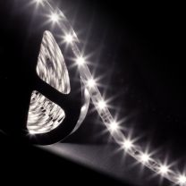 Strip LED 3528 60 LED/m bianco neutro 12v IP33 6W/m bobina 5m