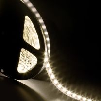 Strip LED 3528 120 LED/m bianco caldo 12v IP33 8