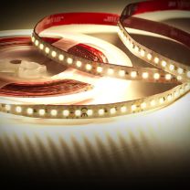 Strip LED 2835 120 LED/m bianco caldo 24V IP33 14