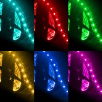 Strip LED RGB 5050 60 LED/m 12V IP33 13W/m bobina 5m