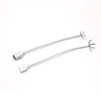 Coppia Maschio/Femmina connettori RGB per stip LED centralina