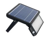Proiettore LED solare da esterno SHOT con sensore di movimento PIR 10W 1080LM