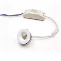 Incasso Mini 3W Round Bianco Caldo 38°