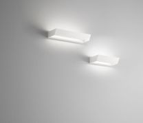 Applique a LED in alluminio bianco ISYLUCE a parete 4000K 1200lm 18W 