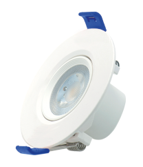 Incasso Mini THREELINE bianco 7W Rotondo Bianco Caldo