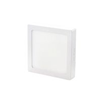 Plafoniera Applique Quadrata THREELINE Slim bianca 18W Bianco Caldo